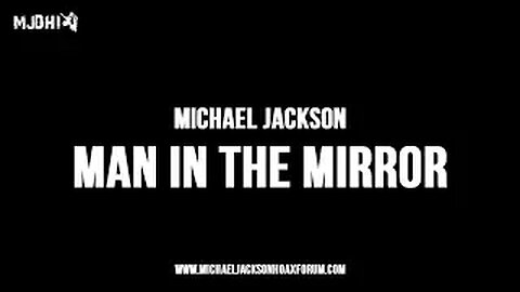 Michael Jackson - Man in the Mirror (Are there 2 Michael Jacksons??)