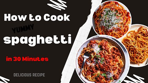 how to cook delicious spaghetti (step by step) perfect recipe of spaghetti