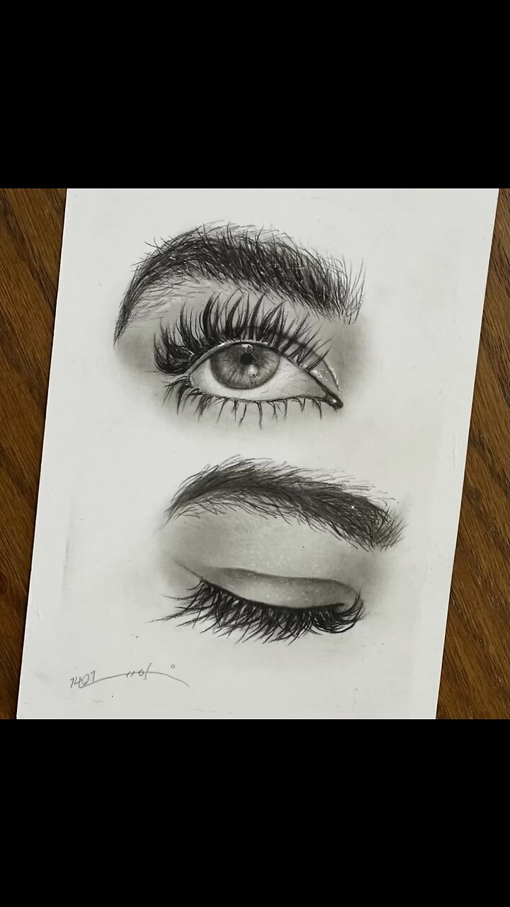 Eye Pencil Sketch Art  PeakD