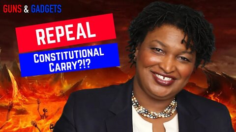 She Vowed To REPEAL Constitutional Carry!?