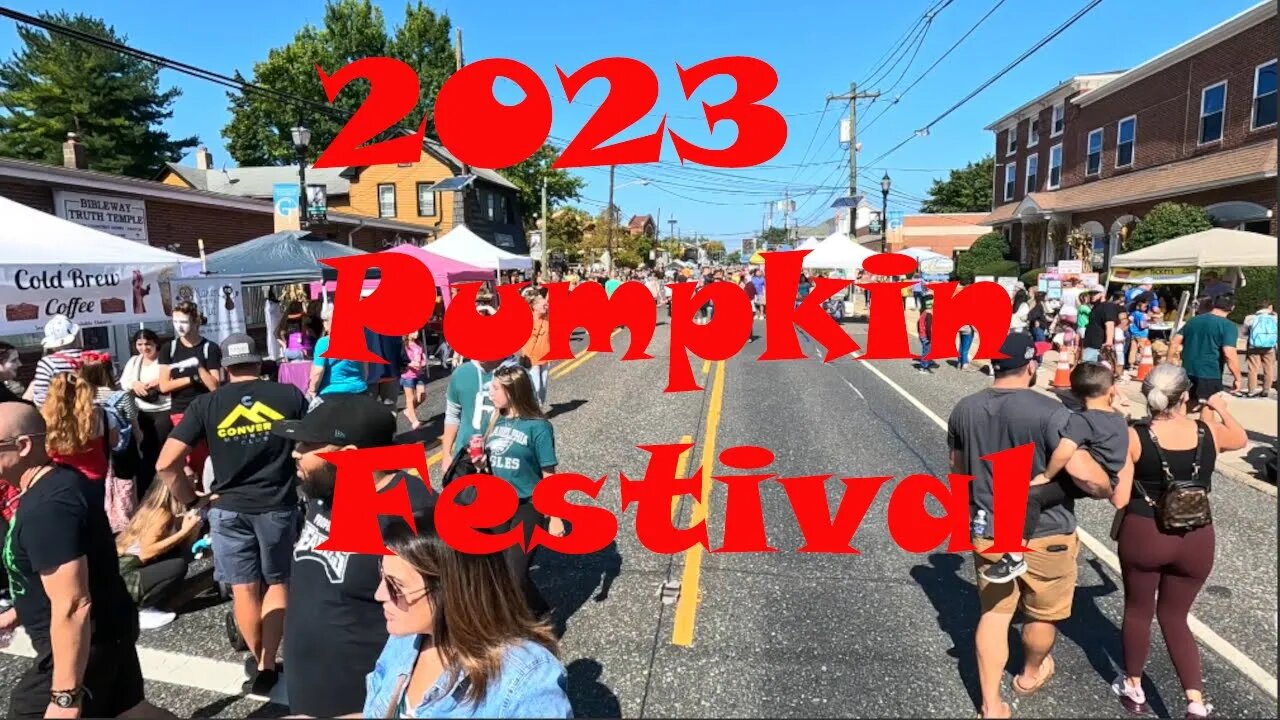 Mainstage Pumpkin Festival Gloucester Township Oct 1, 2023