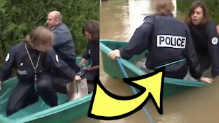 French Police Fail Caught On Camera