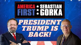 President Trump is back. Victor Davis Hanson with Sebastian Gorka on AMERICA First
