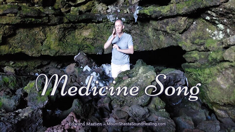 Medicine song in Jot Dean ice cave - Medicine Lake Highlands Volcanic Area