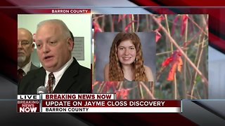 Douglas County Sheriff discusses moment Jayme Closs was found