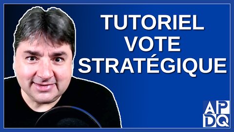 Tutoriel vote stratégique