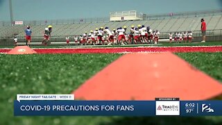 COVID-19 precautions for fans amid pandemic