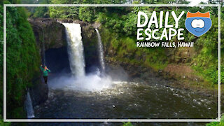 Daily Escape: Rainbow Falls Hawaii, by Oddball Escapes