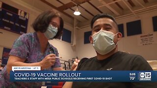 COVID-19 vaccine rollout in Mesa