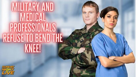 Military And Healthcare Workers Respond To Vaccine Coercion
