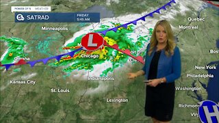 Power of 5 weather tracking severe storms Friday
