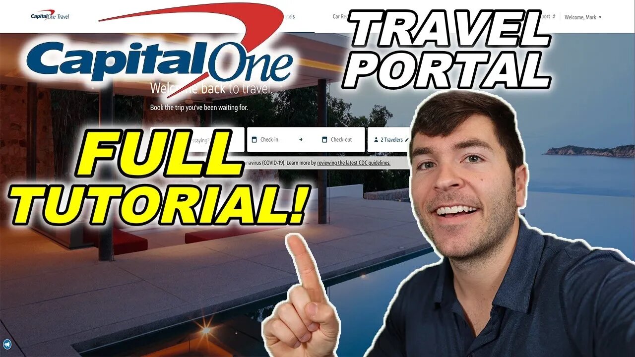 capital one travel portal