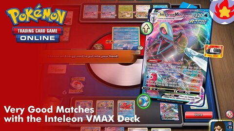 Very Good Matches with the Inteleon VMAX Deck | Pokemon TCG Online