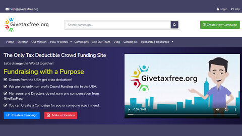 Givetaxfree.org - Raise Money and Get a Tax Deduction