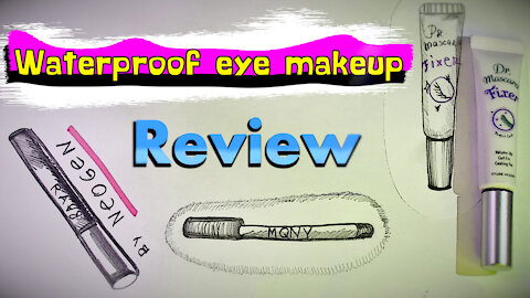 Waterproof Makeup Review: Dr. Mascara Fixer, McQueen Pen Eyeliner, NEOGEN - RAAR Draw Slim Liner