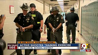 Large-scale active shooter exercise in Butler County today