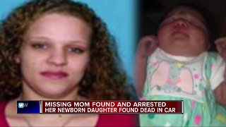 Missing Lansing mother found, arrested after newborn baby found dead