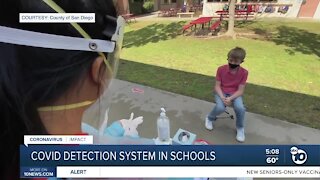 Schools get UCSD's early covid detection system