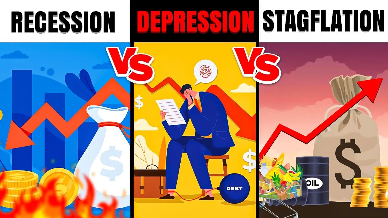 Recession VS Depression VS Stagflation? Definitions, Explanations And ...