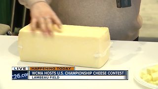 Speaking with award winners from cheese contest