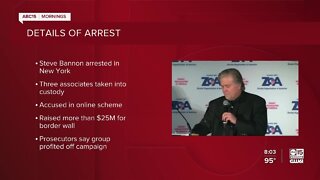 Steve Bannon, UA grad, and others arrested in online scheme