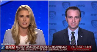 The Real Story - OAN Taliban Takes on Twitter with Curtis Houck