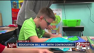Education bill met with controversy