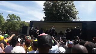 SOUTH AFRICA - Durban - Jacob Zuma addresses his supporters (Videos) (7Wq)