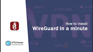 [VPS House] How to install WireGuard in a minute?