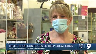 Local thrift store continues to help organizations during the pandemic