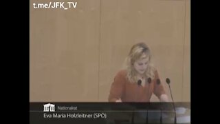 Austrian MP collapses in Parliament. Vaxxxed? 😰😱