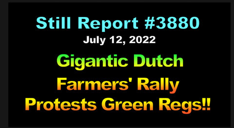 Gigantic Dutch Farmers' Protest Green Regs, 3880