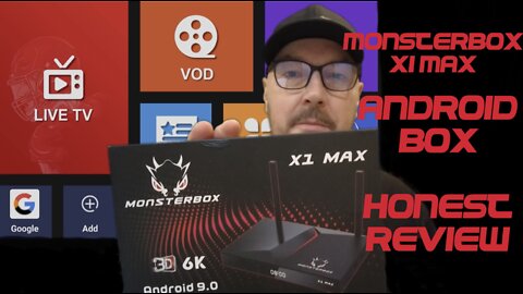Monsterbox X1 Max Android Box Honest Review