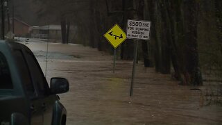 Roads flooded, rivers rising across Deep South