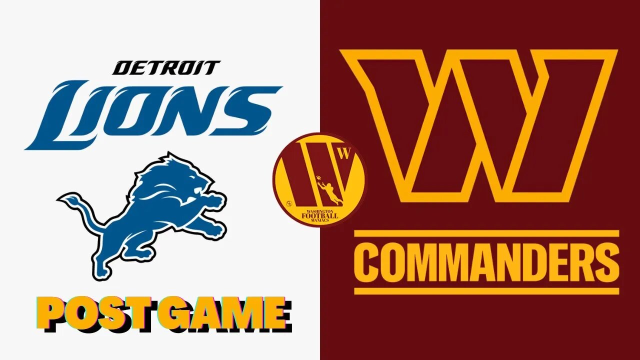 Washington Commanders Spotting 22 Points to Detroit Lions Was an Odd Move!