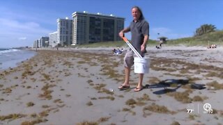 Palm Beach County man helps keep beaches clean