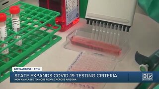 State expands COVID-19 testing criteria