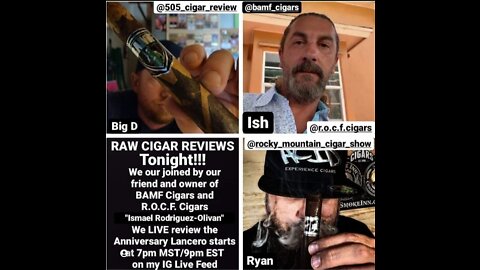 Raw Cigar Reviews - Episode 12 (Ismael Olivan of BAMF Cigars and ROCF Cigars) Interview