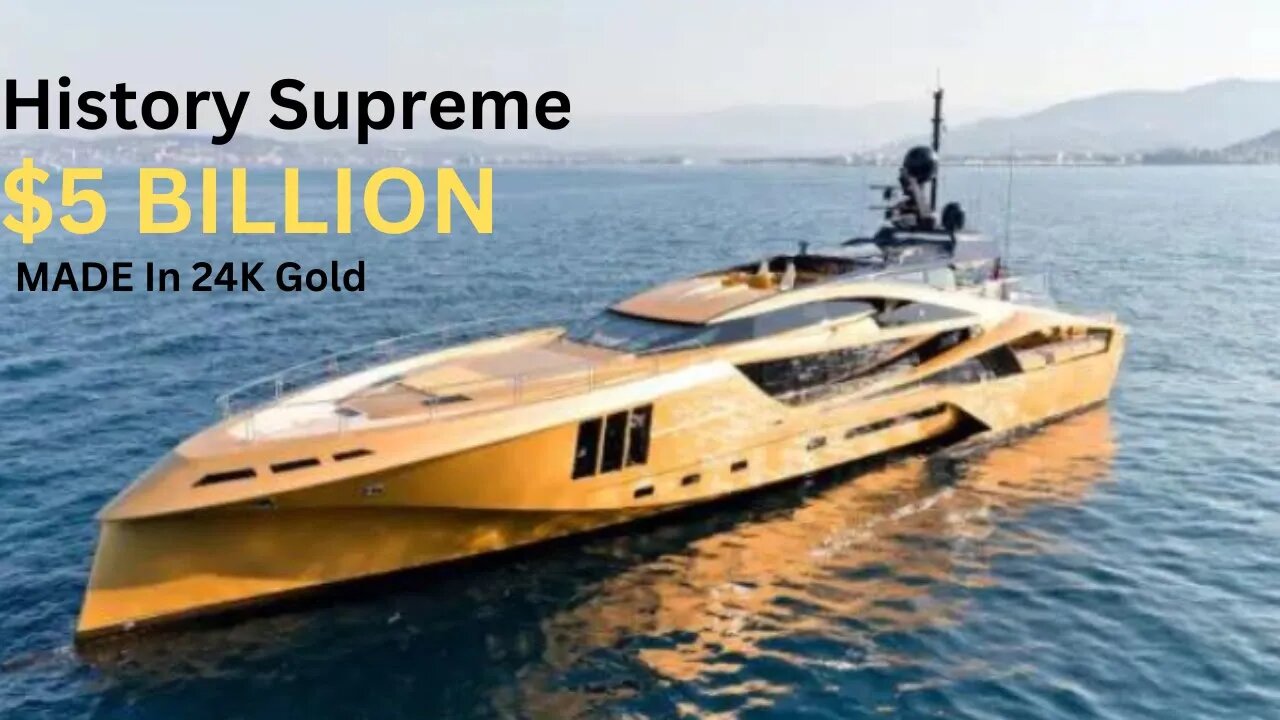 the history supreme yacht owner