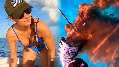 WILD SQUID & EPIC Coral Reefs | Freedive Spearfishing VLOG Part 2