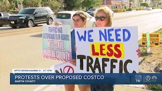 Stuart residents protest new proposed Costco, apartment complex