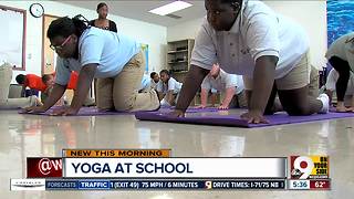 Yoga helping special needs students at Aiken High School