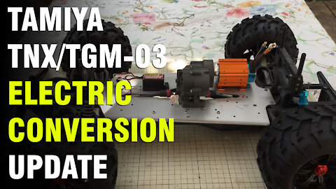 SBRC CAST (Ep11): Tamiya TNX/TGM-03 Electric Conversion Update!
