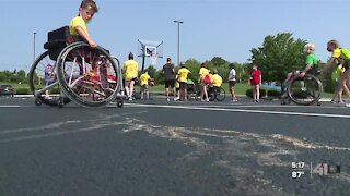 Olympics-themed special needs camp