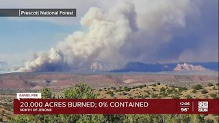 Multiple fires burning in Arizona, evacuations ordered