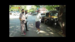 Spotted: Amitabh Bachchan Driving his Car & Ekta Kapoor taking a Walk in Juhu | SpotboyE
