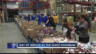 Day of Service at Idaho Foodbank
