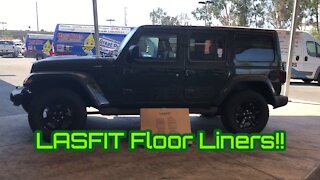 2021 Jeep JL LASFIT Floor Liners!!