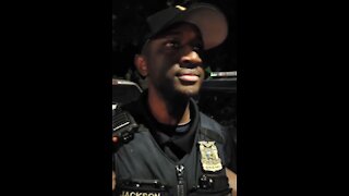 Antifa Threaten and Harass Black Police Officer in Portland