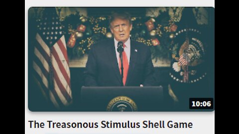 The Treasonous Stimulus Game